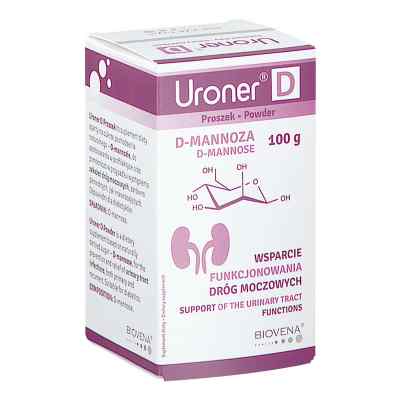Uroner D proszek 100 g od BIOVENA HEALTH SP. Z O.O. PZN 08304443