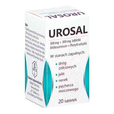 Urosal tabletki 20  od VIS - ZAKŁADY CHEMICZNO - FARMACEUTYCZNE SP. Z O.O PZN 08304000