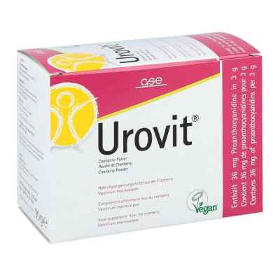 Urovit żurawina w proszku 30X3 g od GSE Vertrieb Biologische Nahrung PZN 04511134