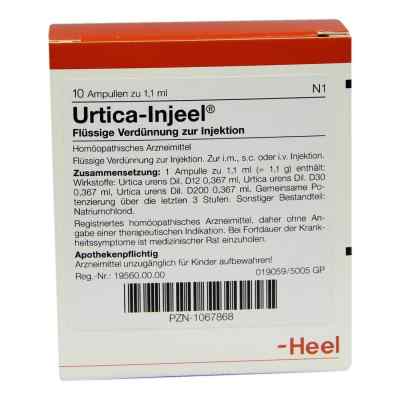 Urtica Injeele 10 szt. od Biologische Heilmittel Heel GmbH PZN 01067868