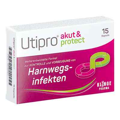 Utipro Akut & Protect Hartkapseln 15 szt. od Klinge Pharma GmbH PZN 18193927