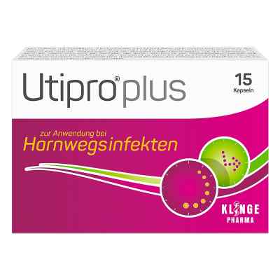 Utipro plus Kapseln 15 szt. od Klinge Pharma GmbH PZN 11128772