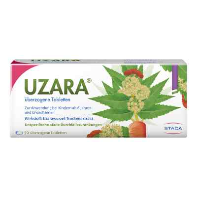 Uzara 40 mg ueberzogene Tabletten 50 szt. od STADA Consumer Health Deutschlan PZN 06118174