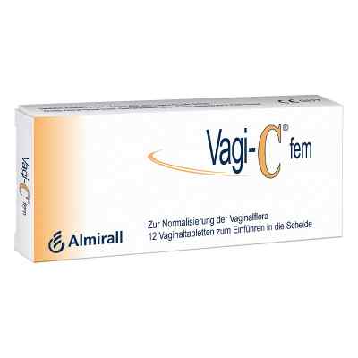 Vagi C Fem tabletki dopochwowe 12 szt. od ALMIRALL HERMAL GmbH PZN 02820167