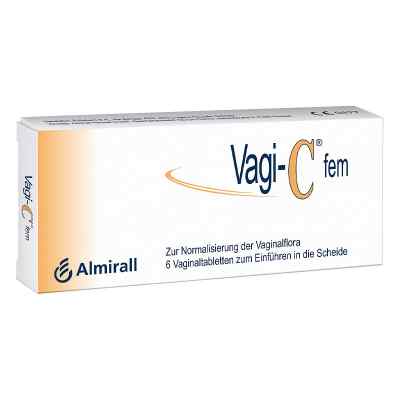 Vagi C Fem tabletki dopochwowe 6 szt. od ALMIRALL HERMAL GmbH PZN 02814178