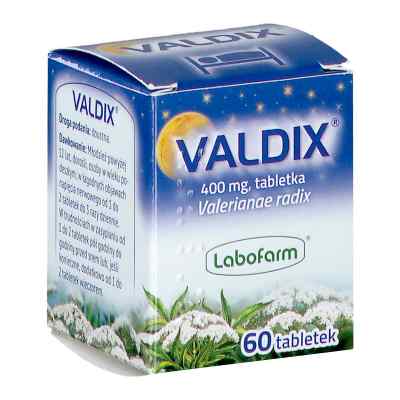 Valdix tabletki Labofarm 400 mg 60  od INNOWAC.-WDROŻ.LABOR.FARM.LABOFARM MGR FARM.TADEUS PZN 08302574