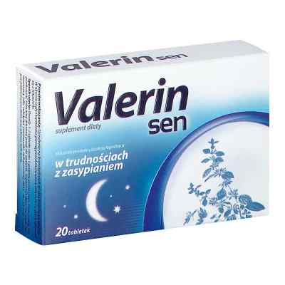 Valerin Sen tabletki 20  od AFLOFARM FABRYKA LEKÓW SP.Z O.O. PZN 08301799