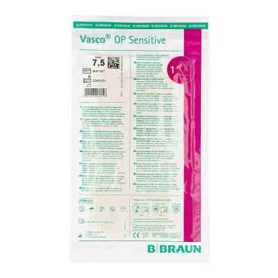 Vasco Op Handschuhe puderfrei Gr.7,5 steril 2 szt. od B. Braun Melsungen AG PZN 04423855