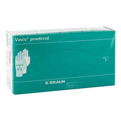 Vasco Untersuchungshandschuhe gepudert gross 100 szt. od B. Braun Melsungen AG PZN 03429169