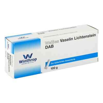 Vaseline weiss Dab 10 Lichtenstein 100 g od Zentiva Pharma GmbH PZN 02726853