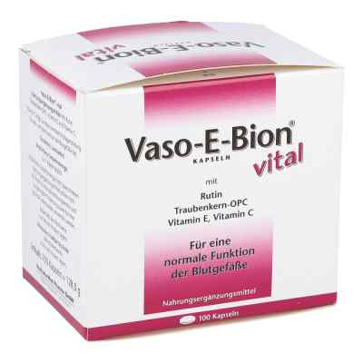 Vaso E Bion Vital Kapseln 100 szt. od Rodisma-Med Pharma GmbH PZN 05870289