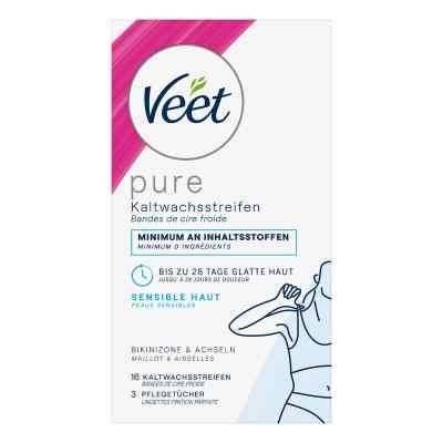 Veet Kaltwachs Bikini Achs Streifen 16 szt. od Reckitt Benckiser Deutschland Gm PZN 07768448