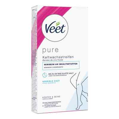 Veet Sensitive plastry z woskiem do skóry wrażliwej 10X2 szt. od Reckitt Benckiser Deutschland GmbH PZN 04127016