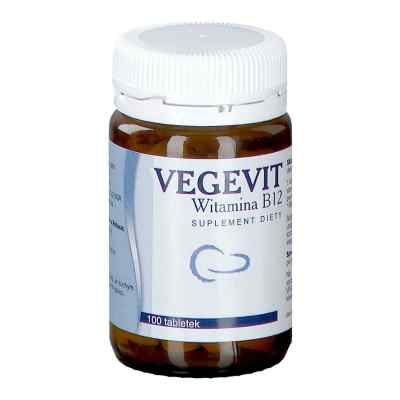 Vegevit witamina B12 tabletki 100  od G.R.LANE HEALTH PROD.LTD. PZN 08302765