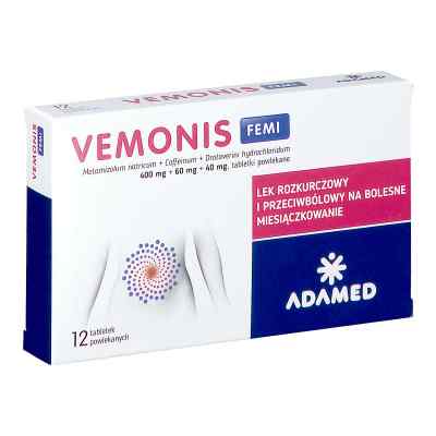 Vemonis Femi 12  od ADAMED PHARMA SPÓŁKA AKCYJNA  PZN 08302285