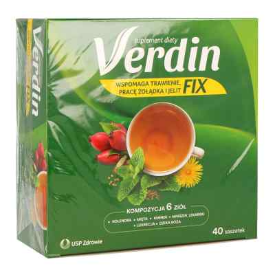 Verdin Fix herbata saszetki 40  od P.P.U. BELIN Z.P.CH. SP. J. PZN 08300594