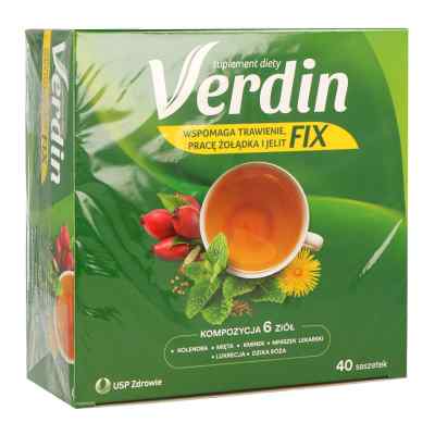 Verdin Fix herbata saszetki 40 od P.P.U. BELIN Z.P.CH. SP. J. PZN 08300594