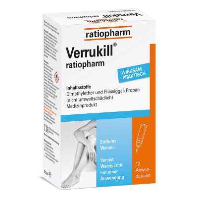 Verrukill ratiopharm spray na kurzajki 50 ml od ratiopharm GmbH PZN 04765366