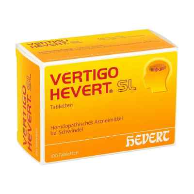 Vertigo Hevert Sl Tabletten 100 szt. od Hevert Arzneimittel GmbH & Co. K PZN 06766275
