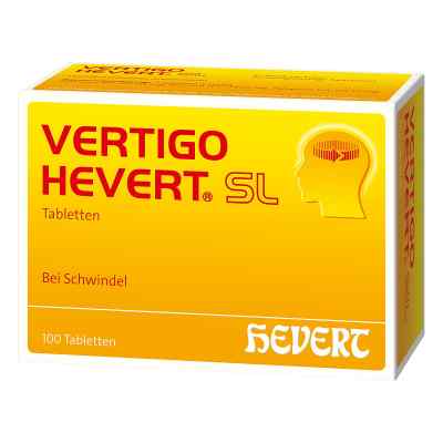 Vertigo Hevert Sl Tabletten 100 szt. od Hevert Arzneimittel GmbH & Co. K PZN 06766275