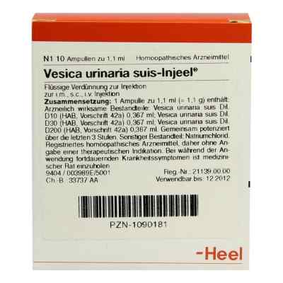 Vesica Urinaria Suis Injeele ampułki