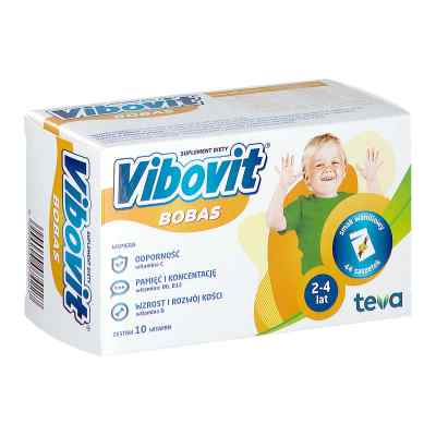 Vibovit Bobas o smaku waniliowym