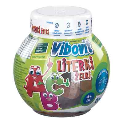 Vibovit Literki Żelki smak owocowy