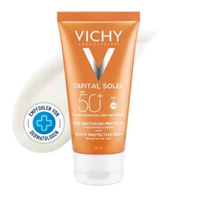 Vichy Capital Soleil aksamitny krem do twarzy SPF 50+ 50 ml od L'Oreal Deutschland GmbH PZN 01843249