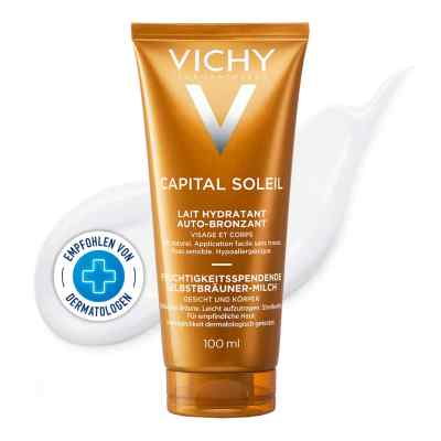 Vichy Capital Soleil brązujące mleczko nawilżające twarz i ciało 100 ml od L'Oreal Deutschland GmbH PZN 05589233