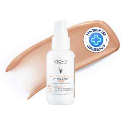 Vichy Capital Soleil UV-age krem koloryzujący SPF 50+ 40 ml od L'Oreal Deutschland GmbH PZN 17542478