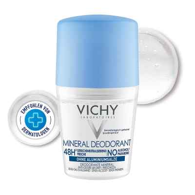 Vichy Deo Roll-on Mineral 48h bez aluminium 50 ml od L'Oreal Deutschland GmbH PZN 12582088