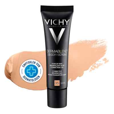 Vichy Dermablend 3D Correction podkład korygująco-wygładzający o 30 ml od L'Oreal Deutschland GmbH PZN 11479885
