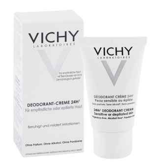 Vichy dezodorant w kremie do skóry wrażliwej 40 ml od L'Oreal Deutschland GmbH PZN 02574432