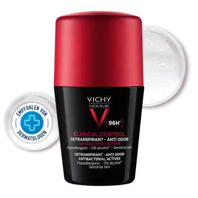 Vichy Homme Deo Roll-on Antyperspirant 96 h