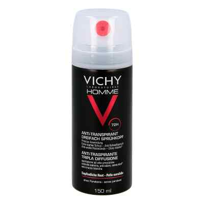 Vichy Homme Deo Spray 72h dla mężczyzn 150 ml od L'Oreal Deutschland GmbH PZN 11102761