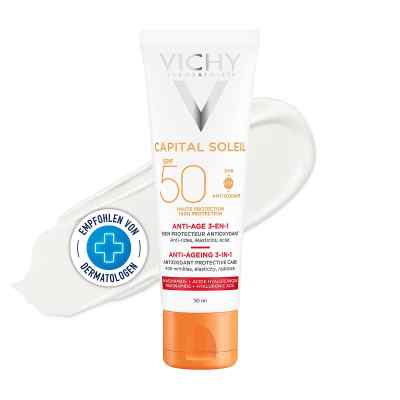 Vichy Ideal Soleil krem przeciwstarzeniowy do twarzy SPF 50 50 ml od L'Oreal Deutschland GmbH PZN 13828953