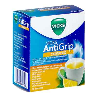 Vicks Antigrip Complex (Vicks SymptoMed Complete C 10 od WRAFTON LABORATORIES LTD PZN 08301280