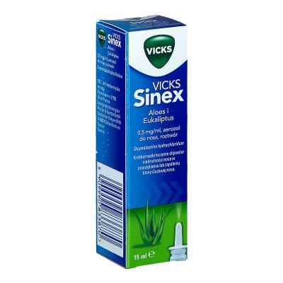 Vicks Sinex Aloes i Eukaliptus 15 ml od PROCTER & GAMBLE OPER.GMBH & CO. PZN 08301304
