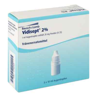 Vidisept 2% Augentr. 3X10 ml od Dr. Gerhard Mann PZN 01746569
