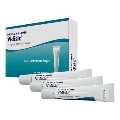 Vidisic żel do oczu 3X10 g od Dr. Gerhard Mann Chem.-pharm.Fab PZN 03099559