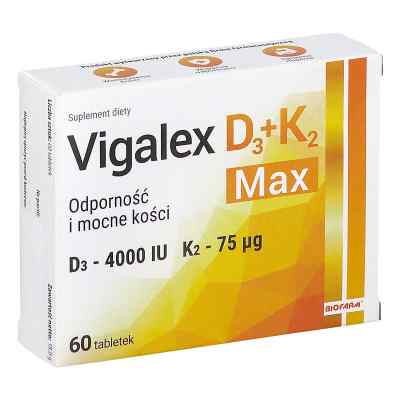 Vigalex D3 + K2 Max tabletki