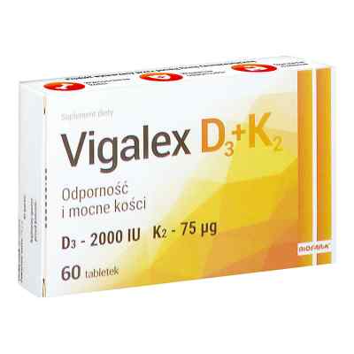 Vigalex D3 + K2 tabletki