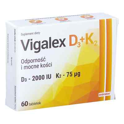 Vigalex D3 + K2 tabletki
