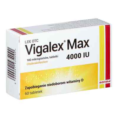 Vigalex Max 4000 IU tabletki 60  od BIOFARM SP.Z O.O. PZN 08301658