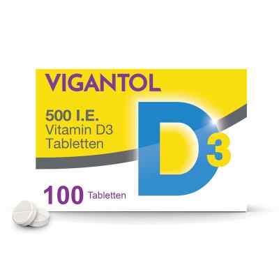 Vigantol 500 I.E. witamina D3 tabletki 100 szt. od WICK Pharma - Zweigniederlassung der Procter & Gam PZN 13155661