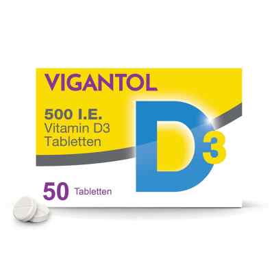 Vigantol 500 I.e. witamina D3 tabletki