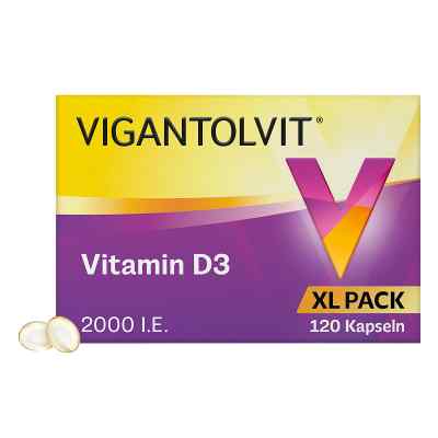 Vigantolvit witamina D3 2000 IU. kapsułki miękkie 120 szt. od Procter & Gamble GmbH PZN 12423869