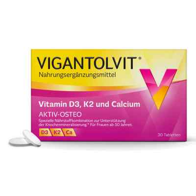 Vigantolvit witamina D3, K2, wapń tabletki powlekane 30 szt. od Procter & Gamble GmbH PZN 14371711