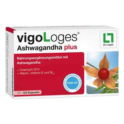 Vigologes Ashwagandha Plus 120 szt. od Dr. Loges + Co. GmbH PZN 16901403