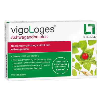 Vigologes Ashwagandha Plus 60 szt. od Dr. Loges + Co. GmbH PZN 16901395